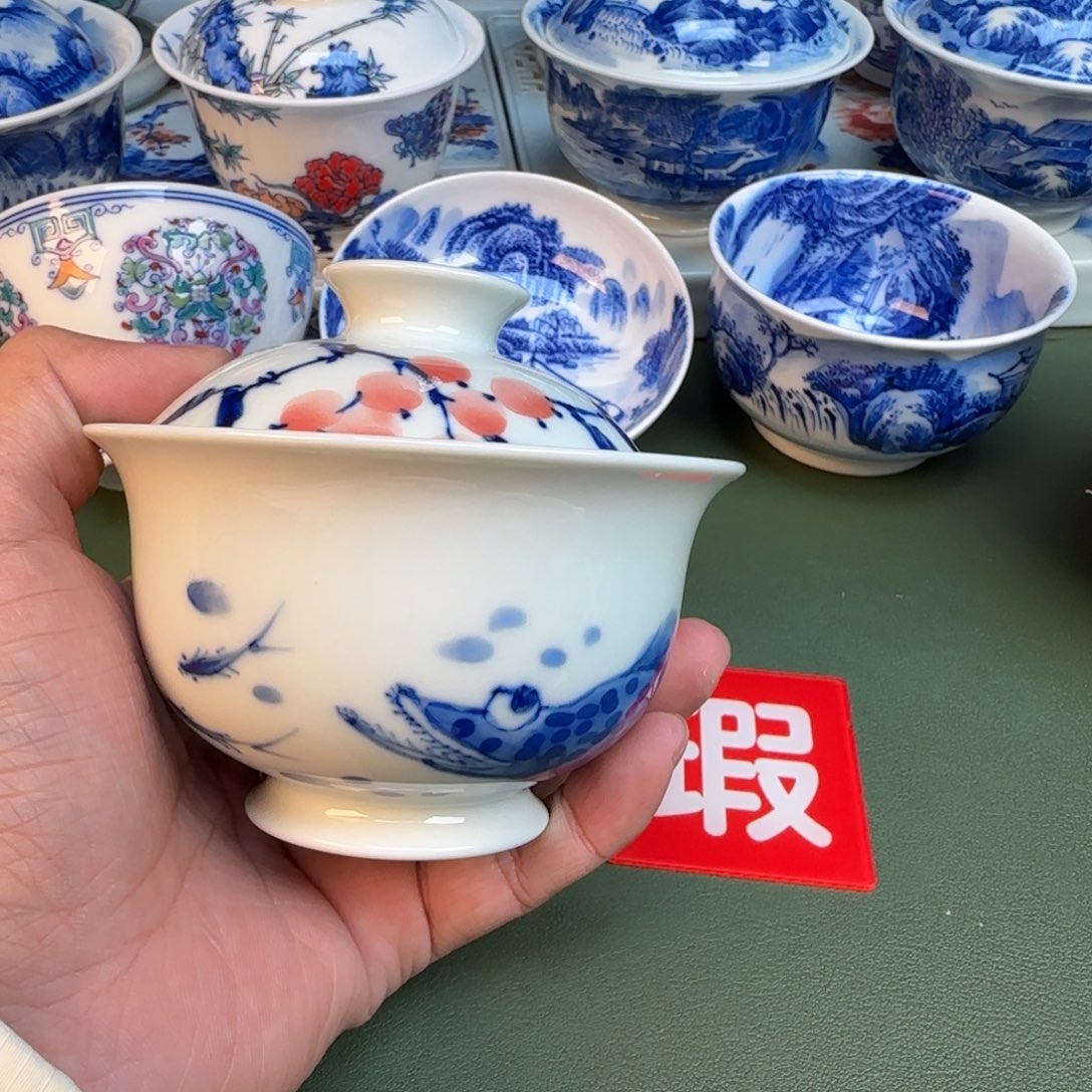 陶纯手工纯手绘茶具304