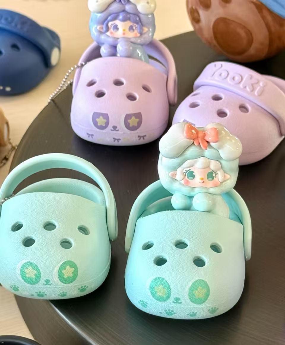 娃三鞋子22，...团款潮玩盲盒手办