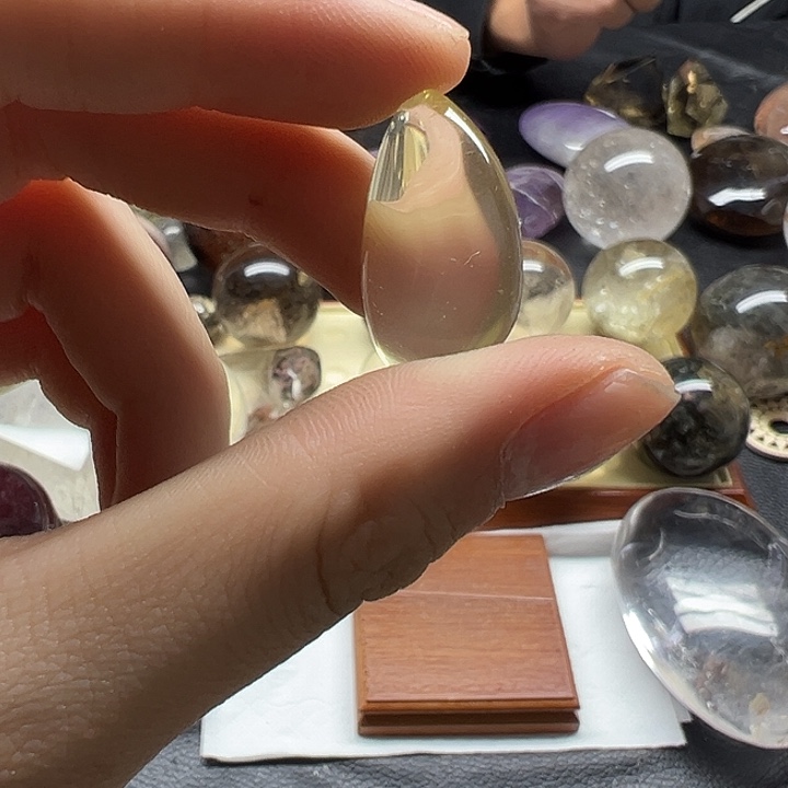珠宝半成品水晶未镶嵌418水晶