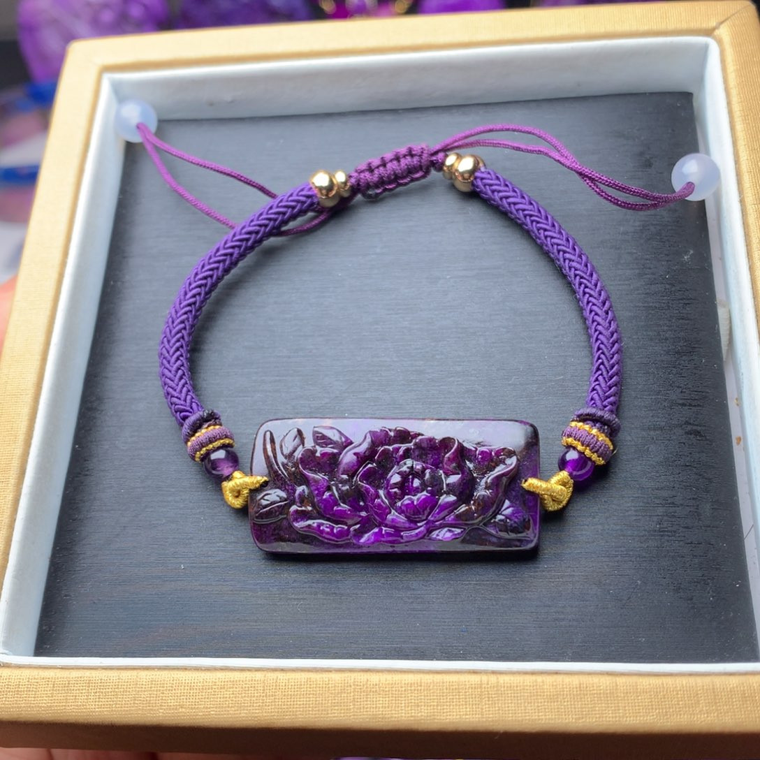 苏纪石（舒俱来）手链未镶嵌