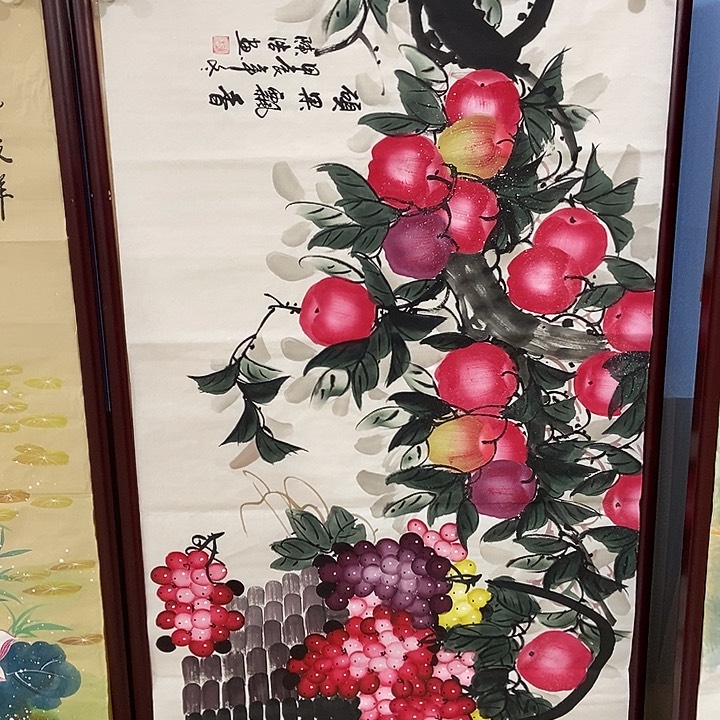 三个张画廊直播间！不带框