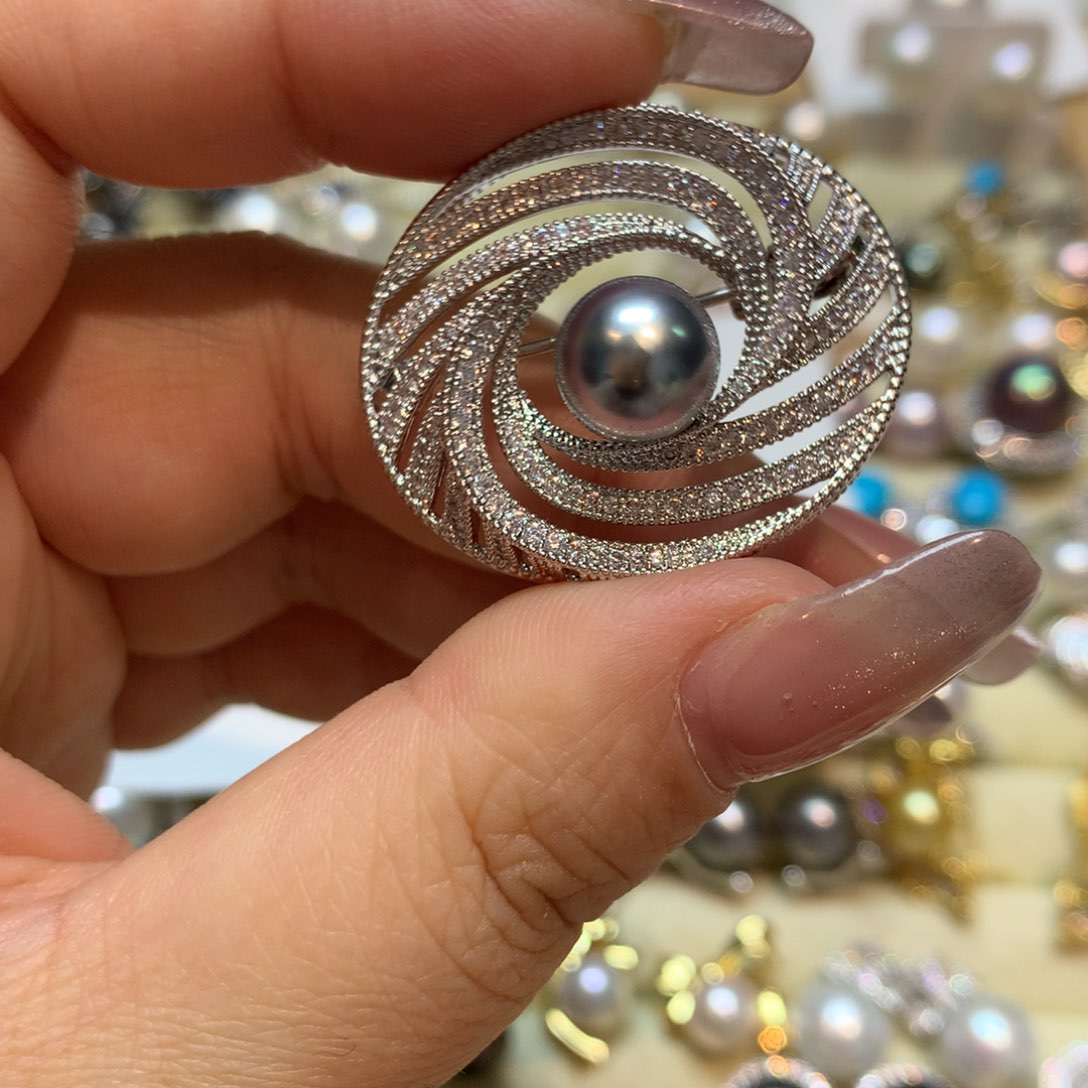 海水珍珠胸饰未镶嵌