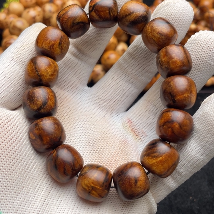 贡木手串/手链龙鳞15.16瘤疤贡木