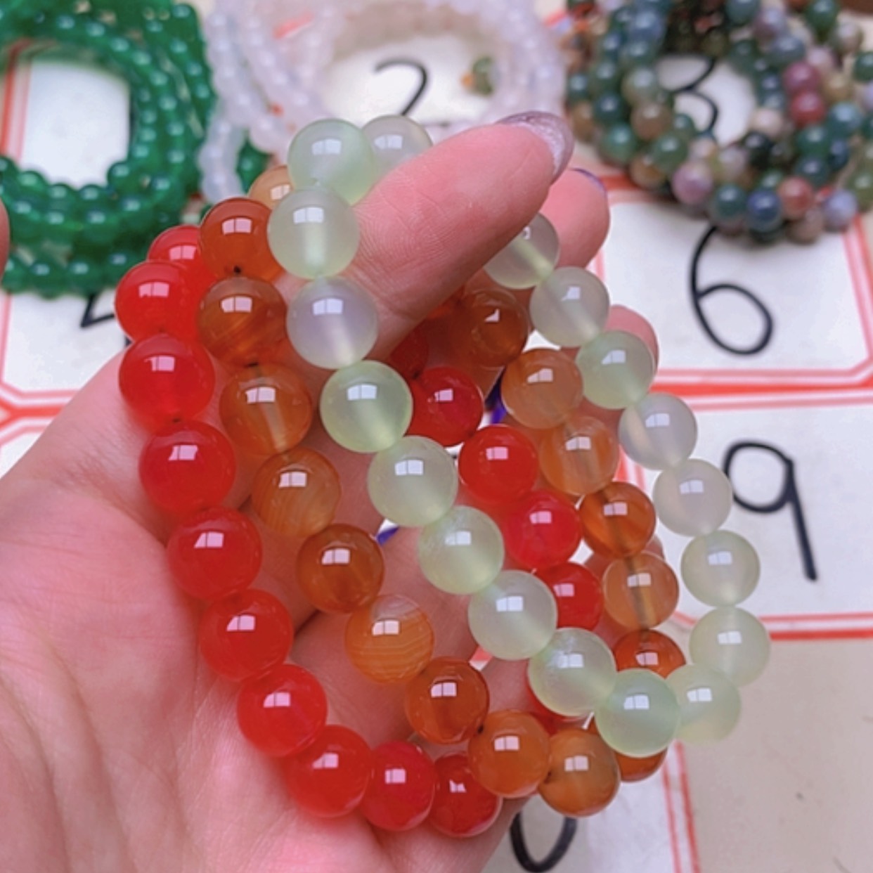 【闪购商品】未镶嵌玛瑙/玉髓珠宝半成品用****0
