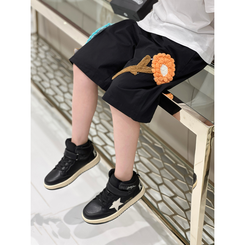 -潮牌童装定制“梦幻小岛”儿童限量款夏季短裤80231