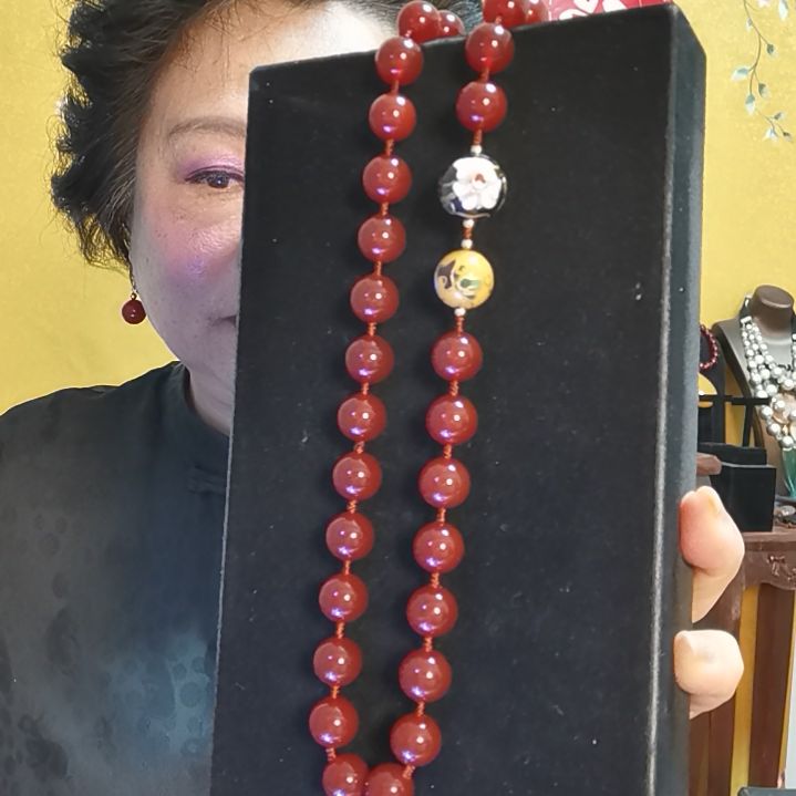 玛瑙/玉髓颈饰未镶嵌