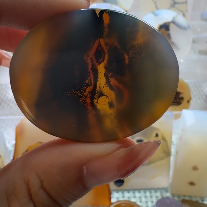 玛瑙/玉髓未镶嵌项链