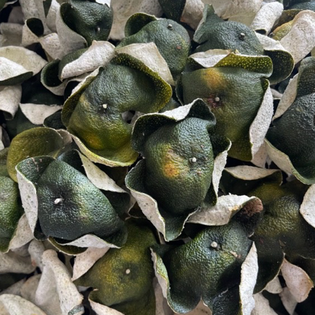 2025年东甲牛比围大青皮围枝新会陈皮