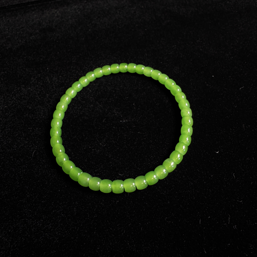 俄罗斯碧玉乌兰海苹果绿高色素串