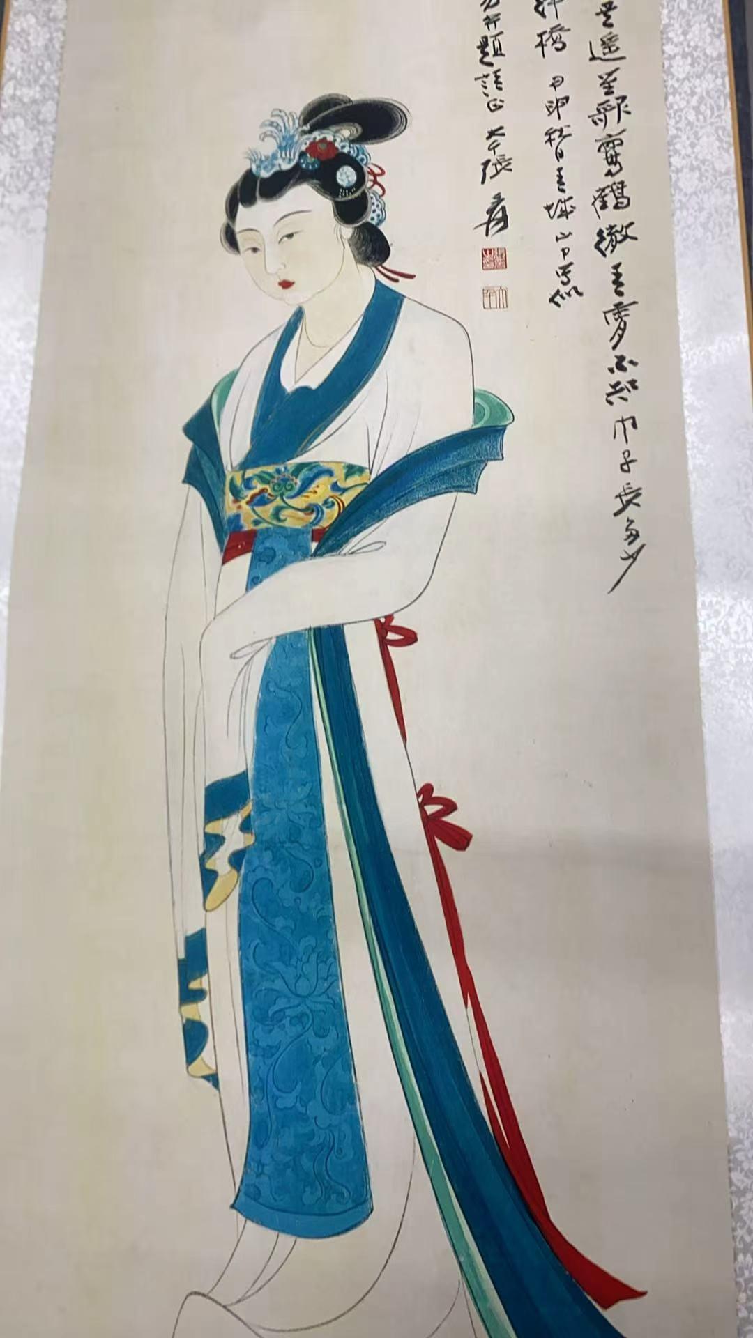 《仕女》 高清复刻  微喷 国风 装饰画