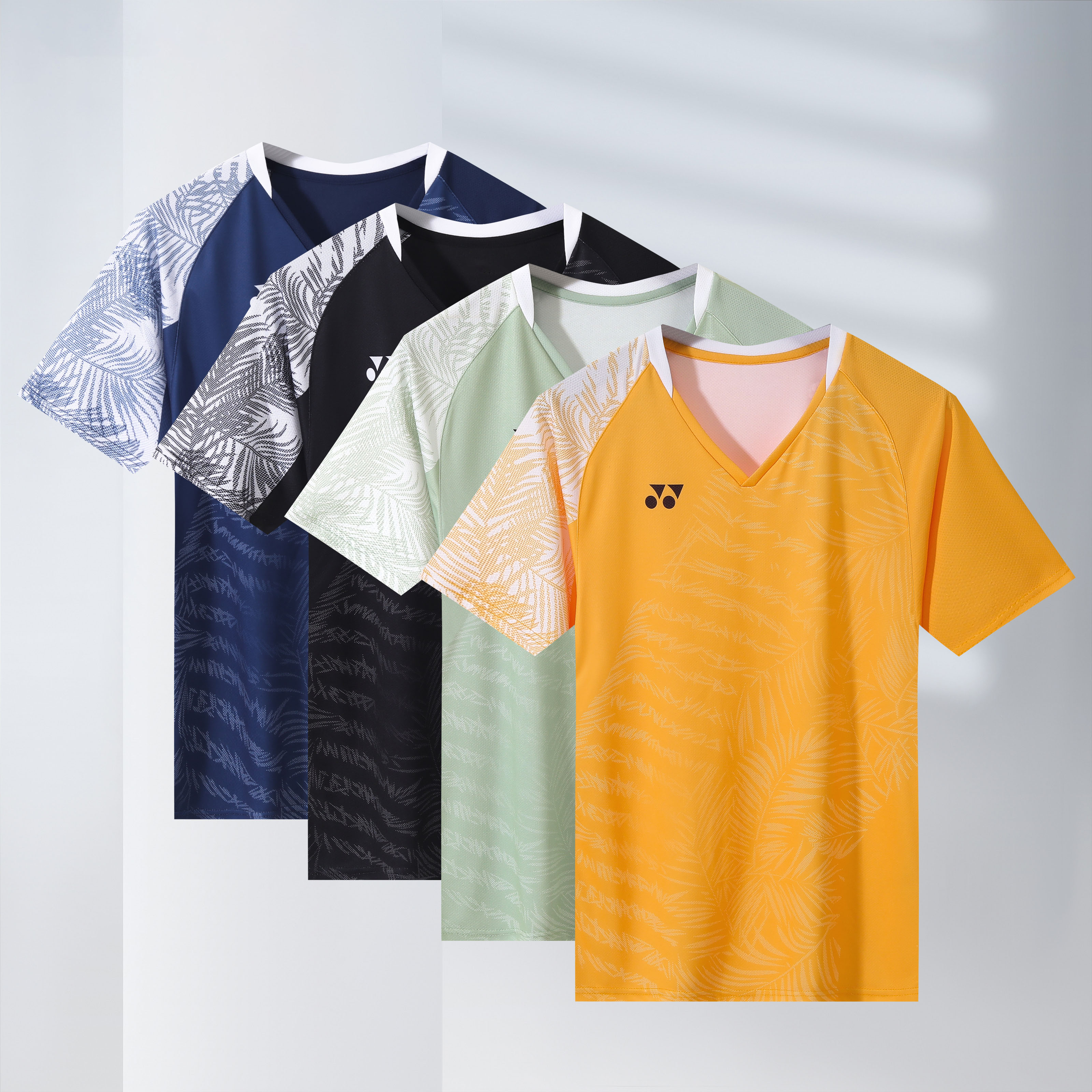 25新款马来西亚大赛羽毛球服夏季透气男女运动休闲比赛训练短袖