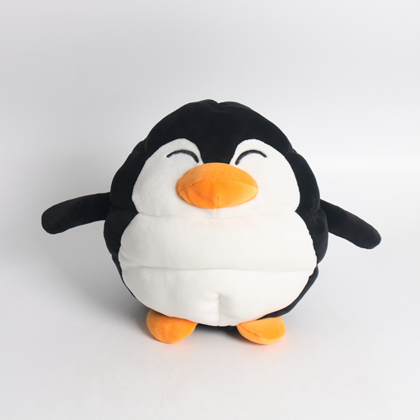 磁性贴娃娃猫咪造型毛绒玩具抱枕超软布偶