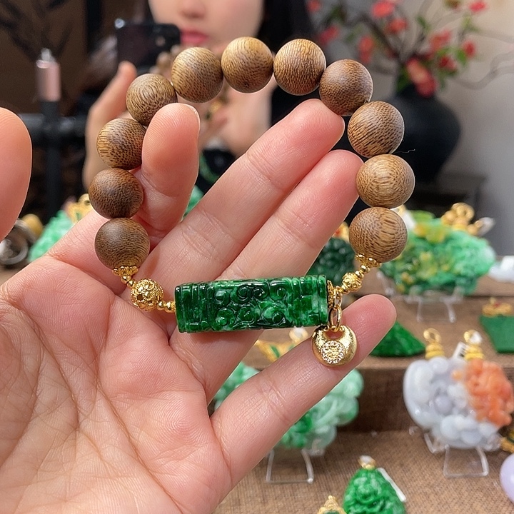 翡翠未镶嵌手串福利