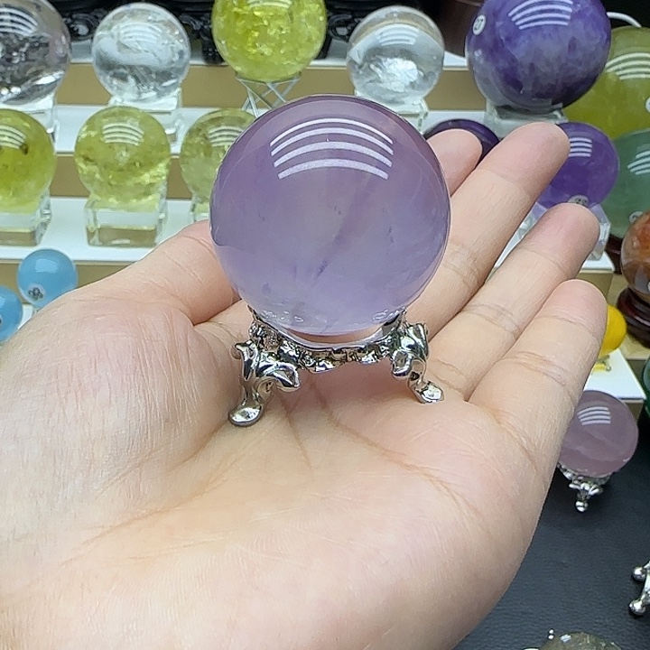 未镶嵌珠宝半成品水晶39mm