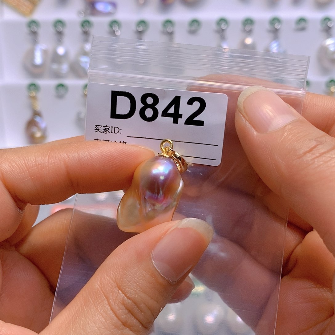 淡水珍珠颈饰银S925镶嵌