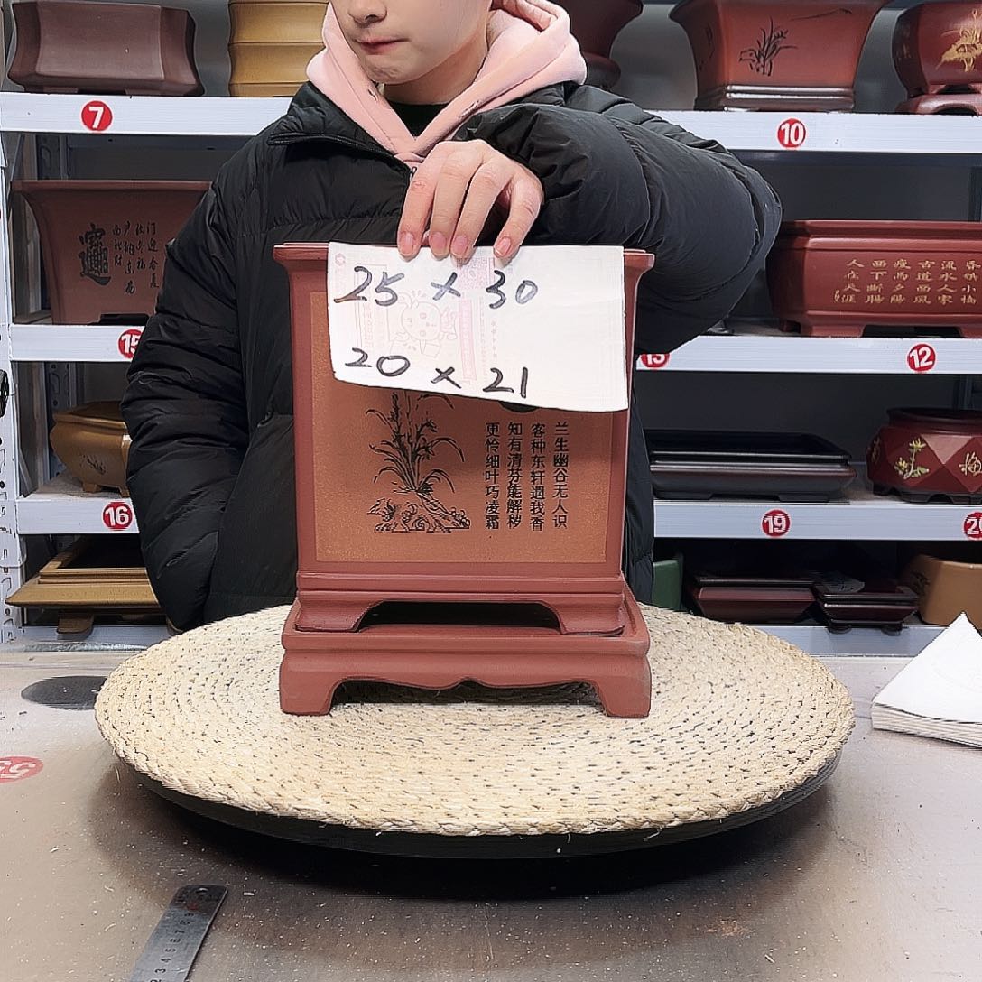 紫砂花盆紫砂花盆