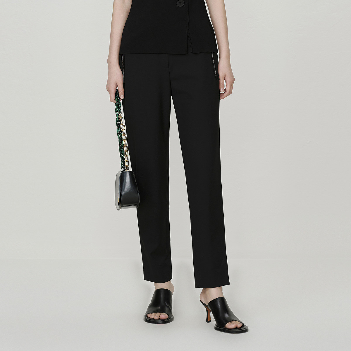 【米儿精选】Marisfrolg/玛丝菲尔休闲裤