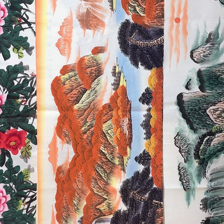 国画国画作品书法作品原稿