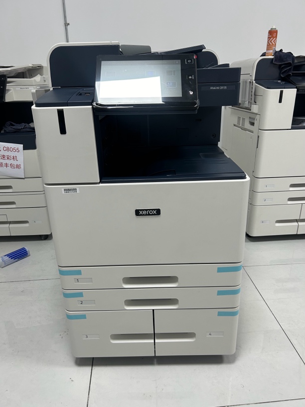 施乐彩色8155复印机铜版纸厚纸打印机