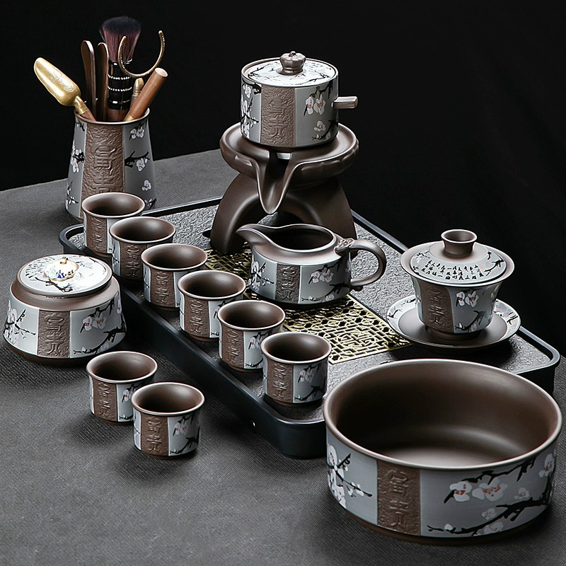 紫砂茶具套装高端全套宿舍懒人自动泡茶神器功夫茶壶茶杯茶道用具