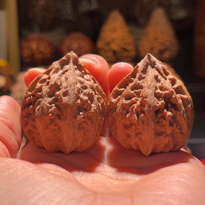 文玩核桃吊坠莲花灯笼33