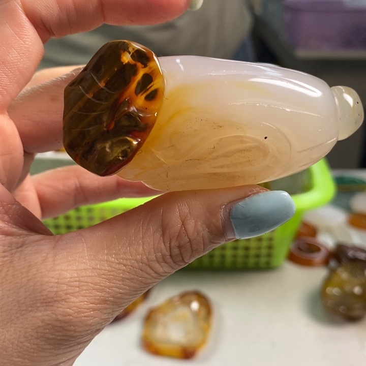 玛瑙/玉髓未镶嵌吊坠(不含链)