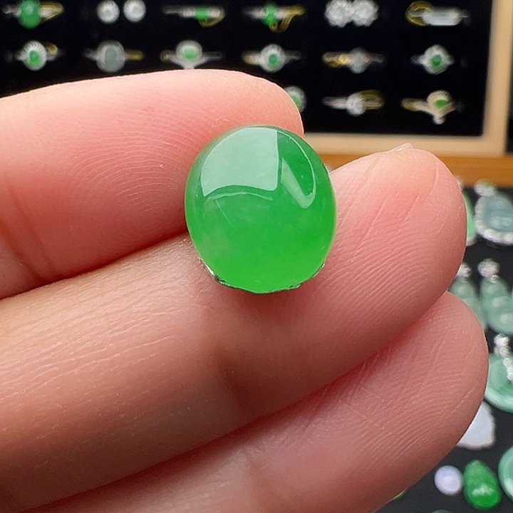 翡翠未镶嵌颈饰蛋11.3