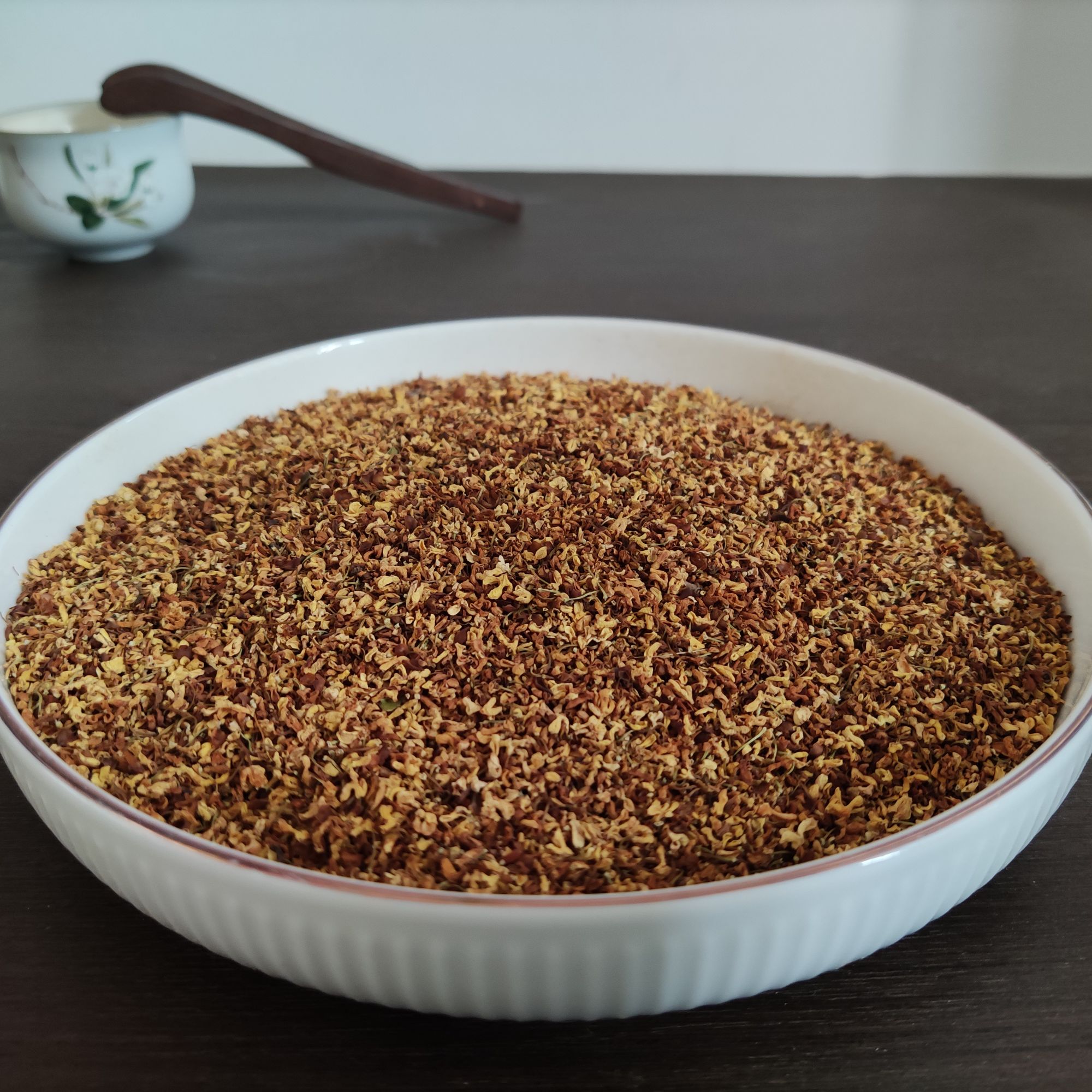 广西桂林桂花 精品筛选新花无硫烘焙桂花茶 可制作桂花糕