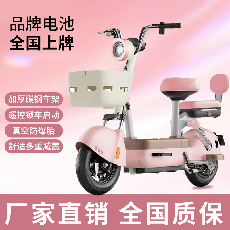 【升级版】新款新国标电动自行车成人助力男女时尚通用代步两轮车