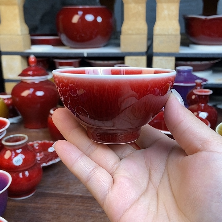 陶瓷景德镇名陶坊原矿郎红