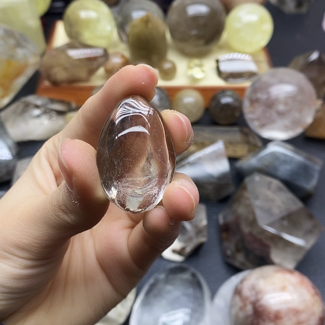 未镶嵌水晶珠宝半成品173水晶石