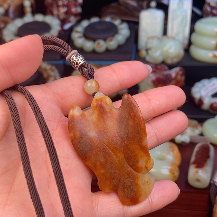 岫岩河磨玉（透闪石质玉）未镶嵌挂件
