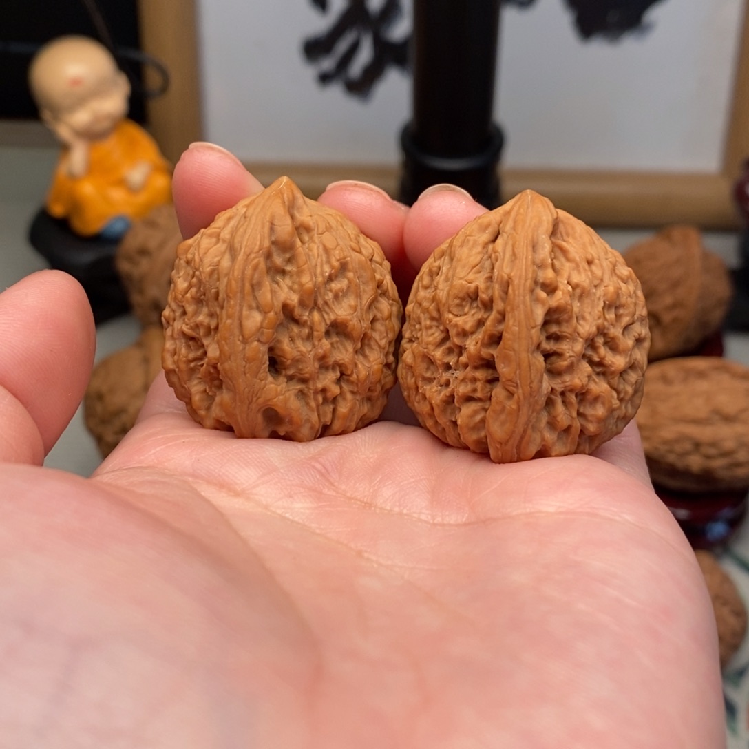 文玩核桃把件31尺南疆石