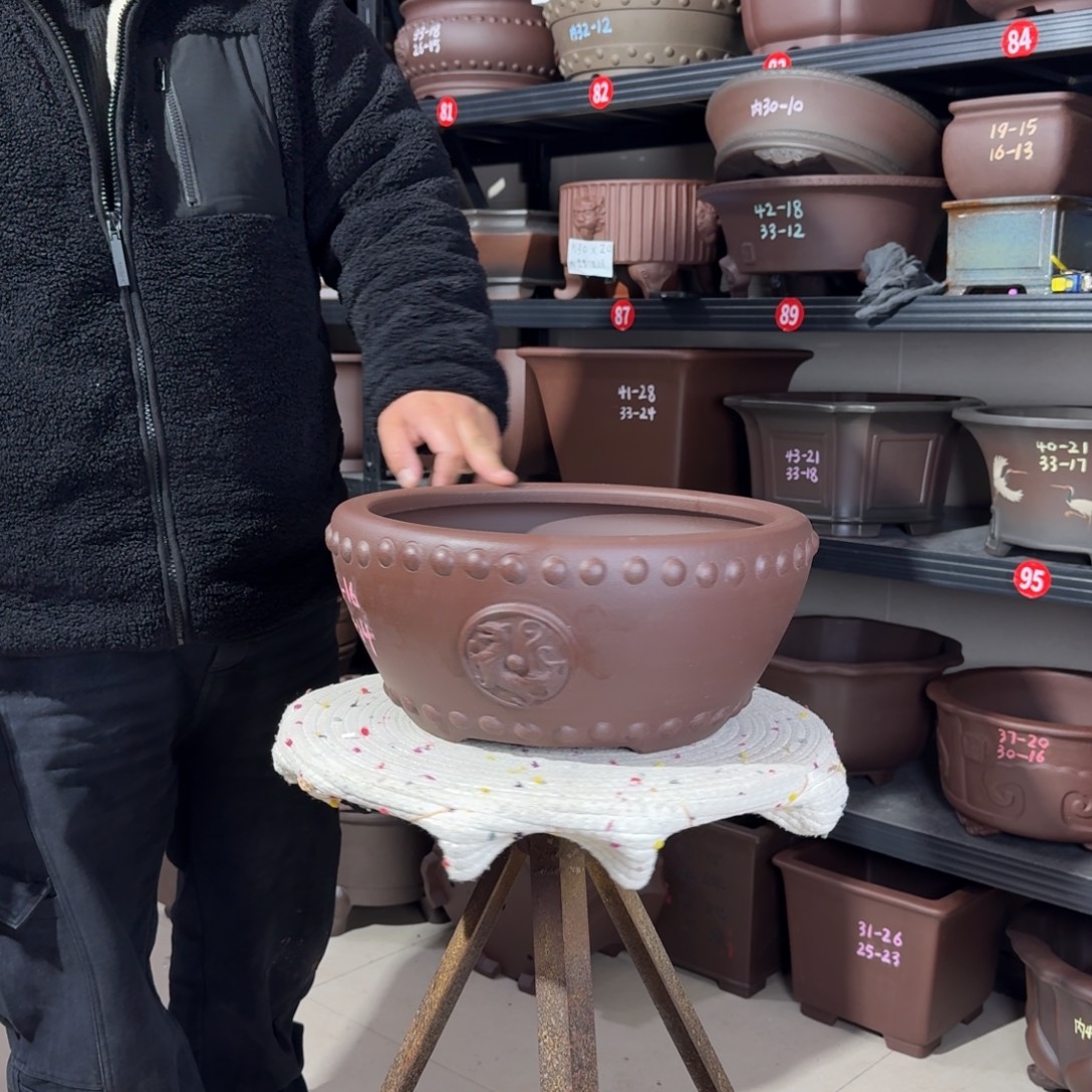 紫泥花盆紫砂花盆