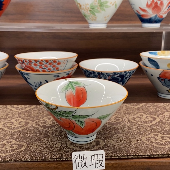 釉下老陶泥手工绘制