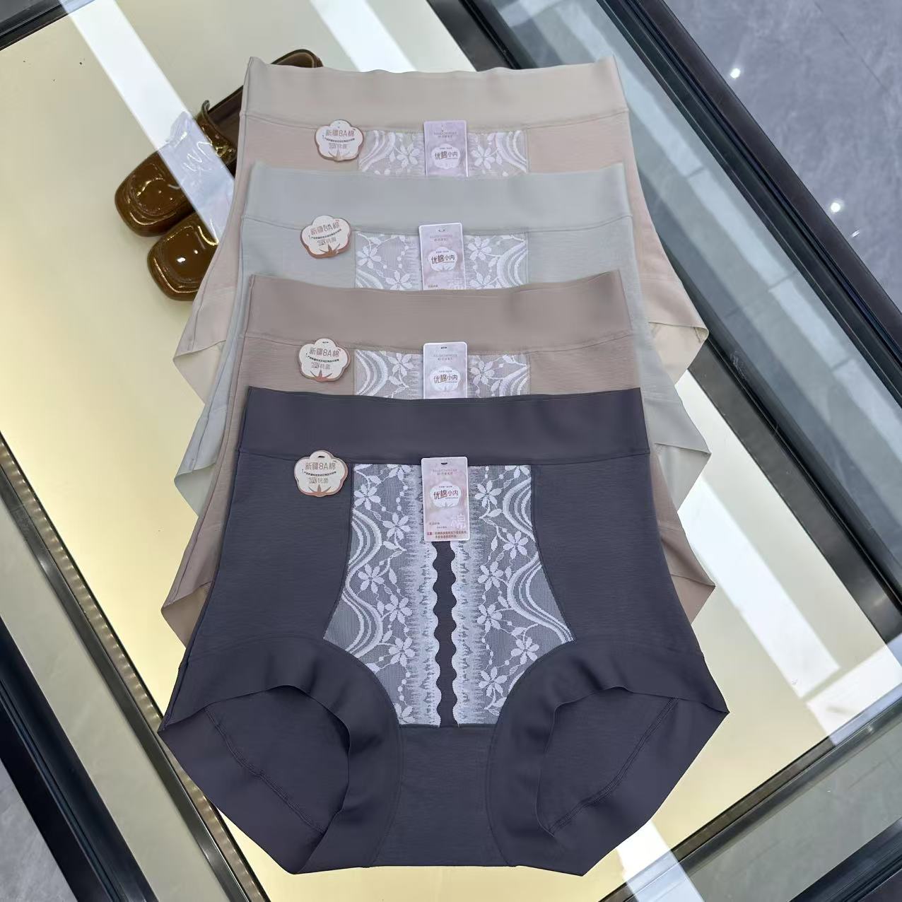 BL6121（90-150）-新款女士舒适透气简约内裤高弹三角裤短裤