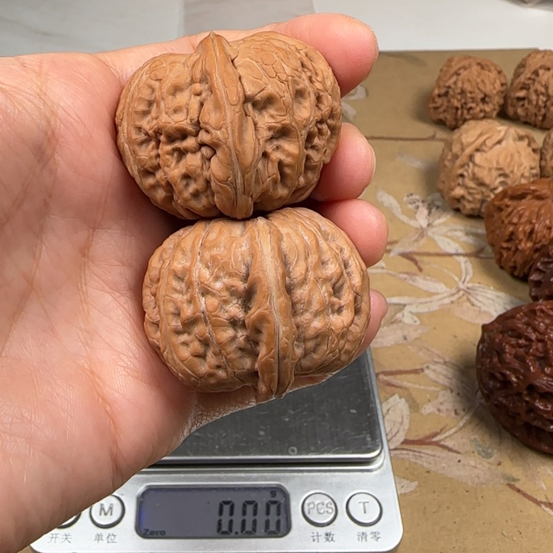 文玩核桃吊坠元宝39-3