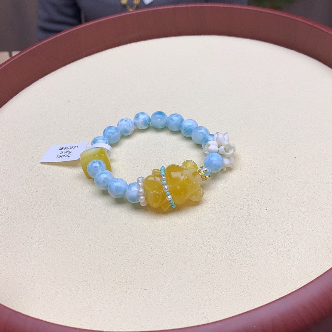 琥珀手链未镶嵌11111111111111