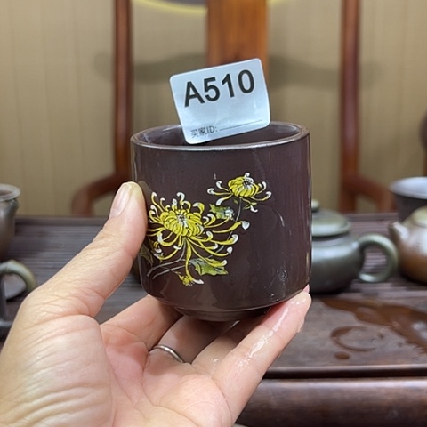 戬谷龙窑坭兴陶柴烧茶壶510