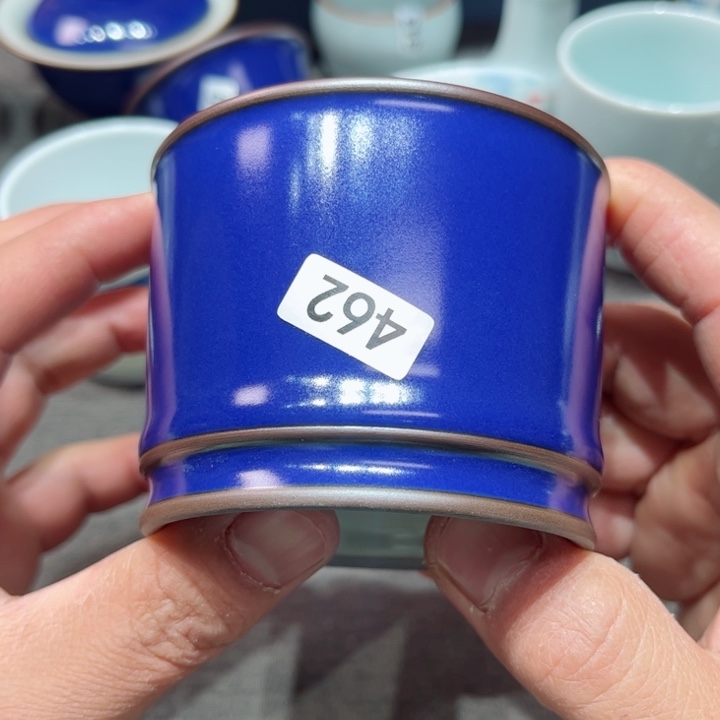 汝窑佛青不开片喜欢的可以拍全品