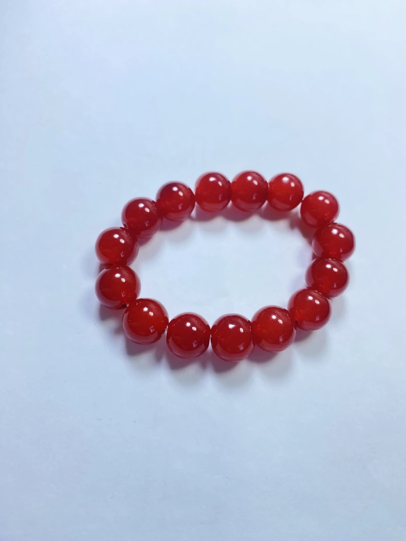  精品收藏血胆金莲手串男女同款百搭时尚
