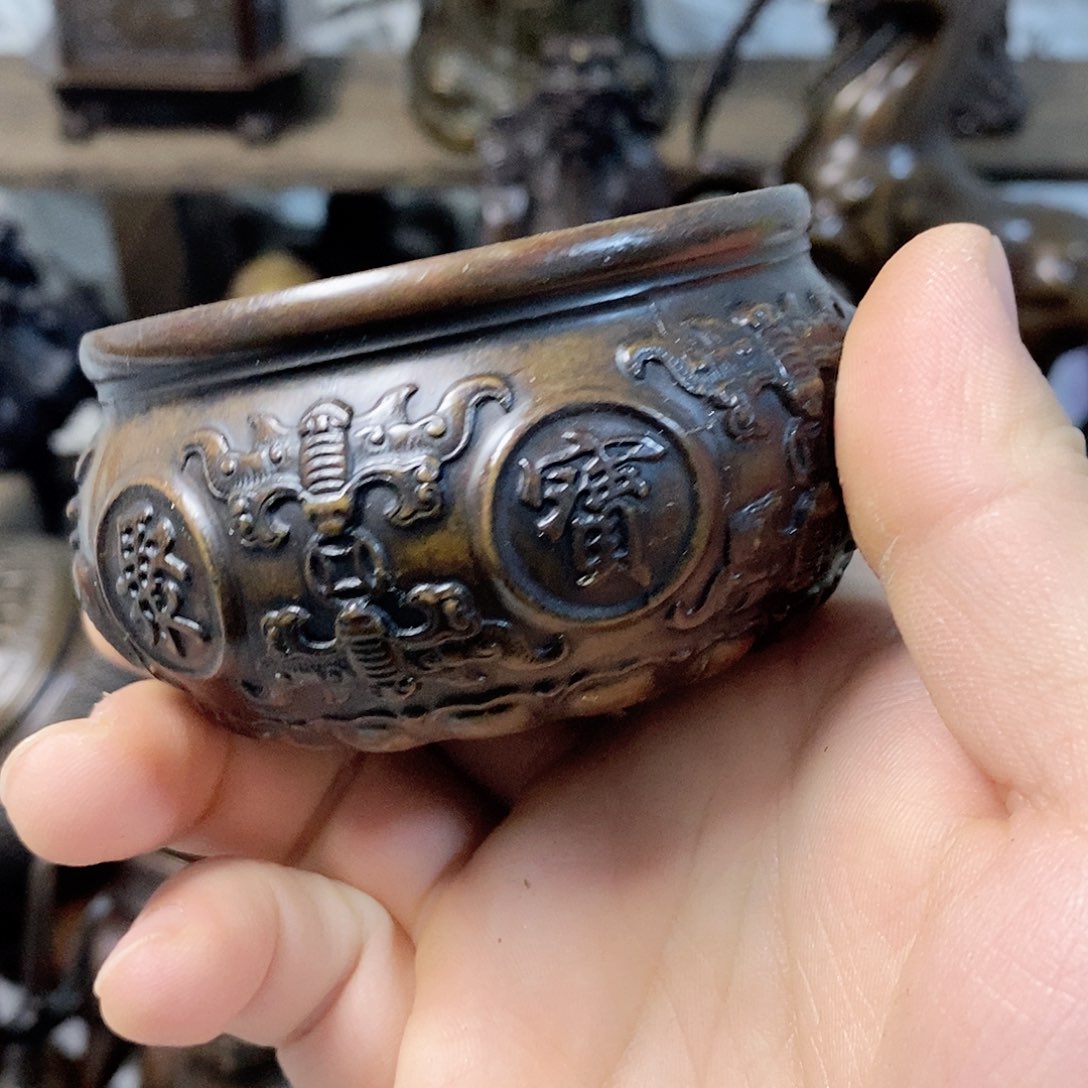 精品文玩铜器摆件 