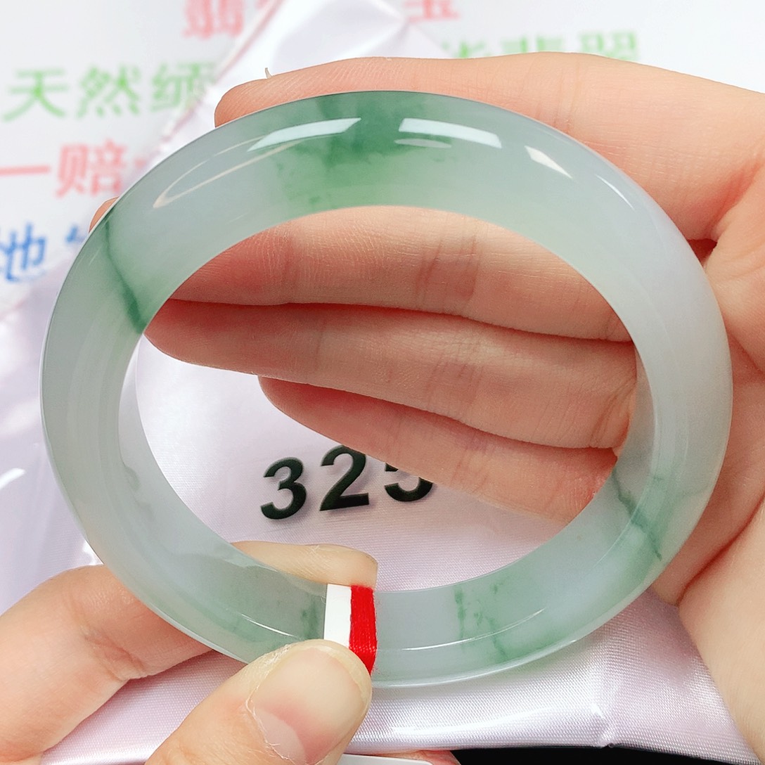 翡翠未镶嵌手镯翡翠手镯58