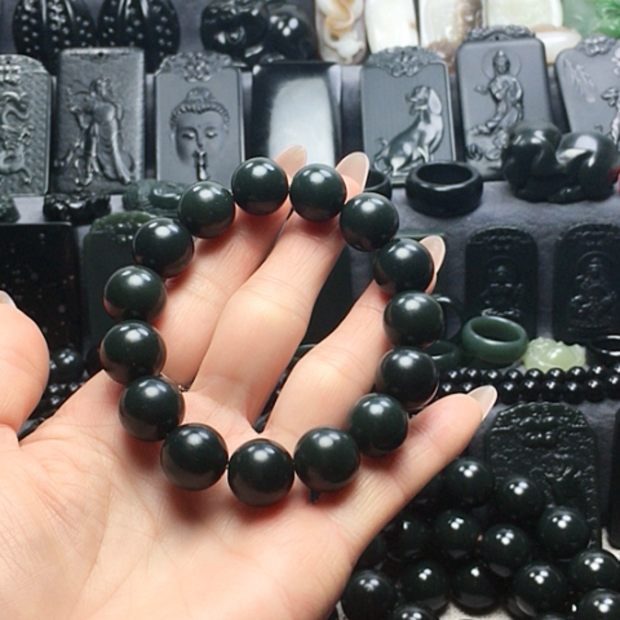 【闪购商品】和田玉手串未镶嵌