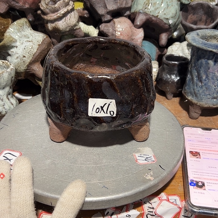 粗陶花盆制作就这样的