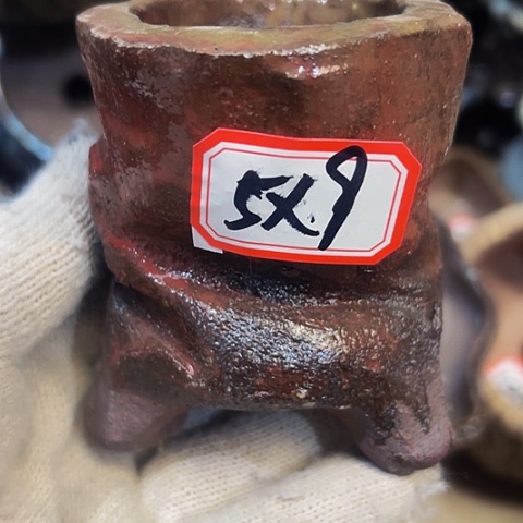 红陶粗陶花盆手工