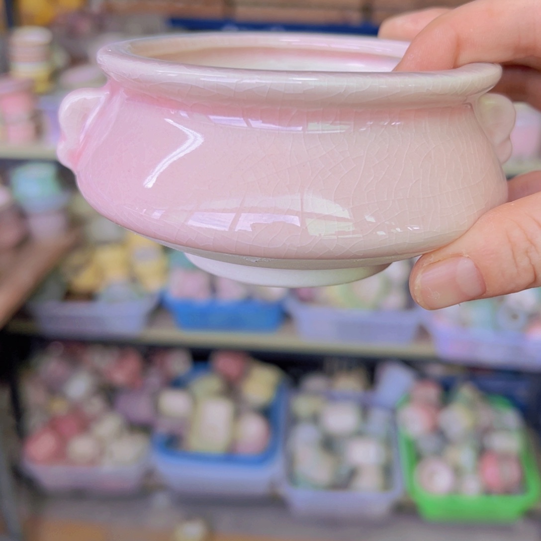 陶瓷花盆当场满12包邮