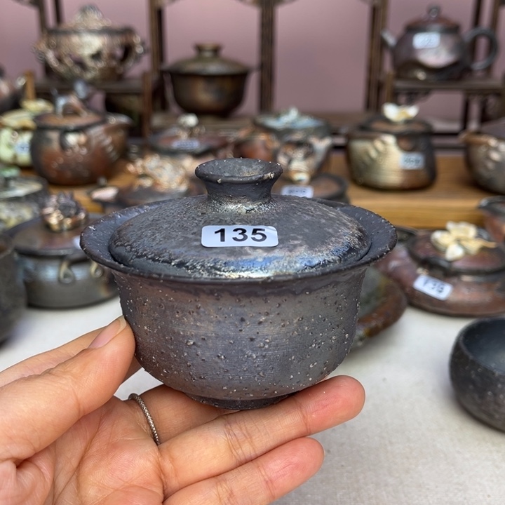 壶裸柴烧陶瓷茶具