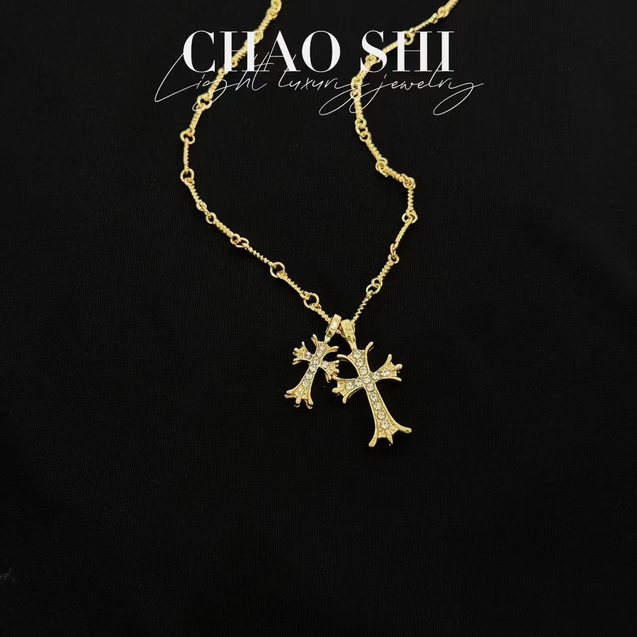 铜合金项链 轻奢高级感项链7191