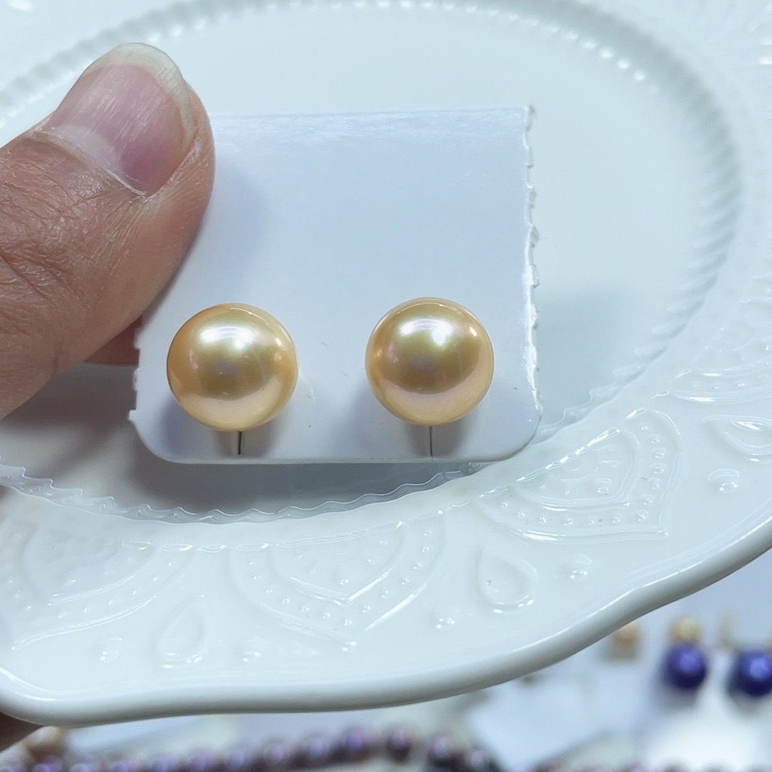 淡水珍珠银S925镶嵌颈饰